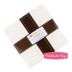 Snow Kona Cotton Solids 10" SquaresSKU# TEN-121-42