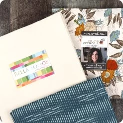 Layer Cake Spools Quilt KitFeaturing Slow Stroll By Fancy That Design House -Fabric Sewing Store layer cake spools qk2