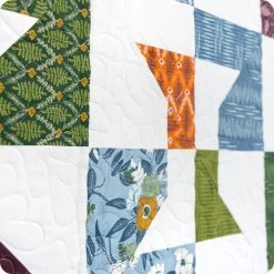 Layer Cake Spools Quilt KitFeaturing Slow Stroll By Fancy That Design House -Fabric Sewing Store layercakespools cu2