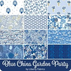 Blue China Garden Party Fat Quarter BundleLiberty Fabrics