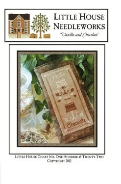 Vanilla And Chocolate Cross Stitch PatternLittle House Needleworks
