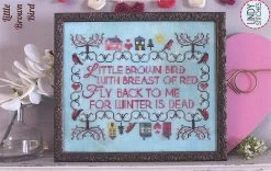 Little Brown Bird Cross Stitch PatternLindy Stitches