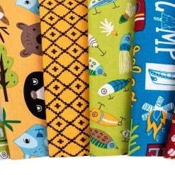 Loving Camp Life Half Yard BundleEmily Dumas For Henry Glass Fabrics -Fabric Sewing Store loving camp life cu2