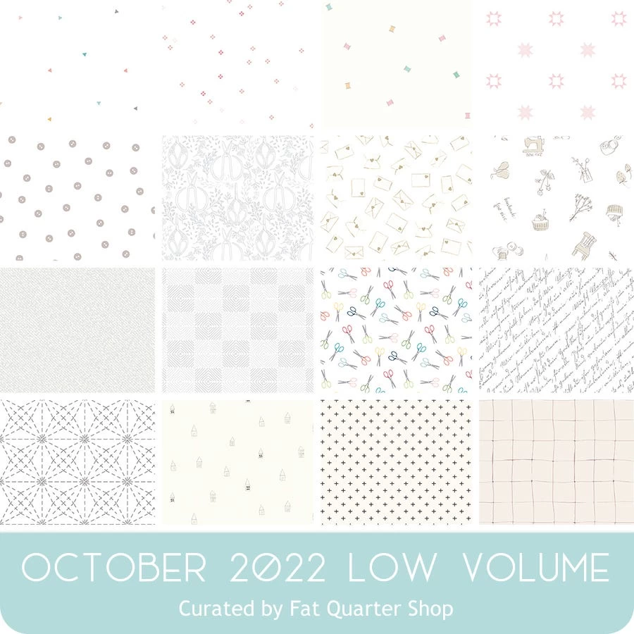 October 2022 Low Volume Fat Quarter BundleFat Quarter Shop Exclusive 6 October 2022 Low Volume Fat Quarter BundleFat Quarter Shop Exclusive - Image 6
