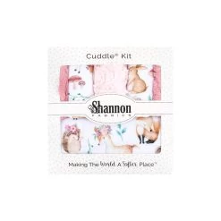 Lullaby Critter Grove Quilt KitFeaturing Cuddle By Shannon Fabrics -Fabric Sewing Store lullaby critter grove 2