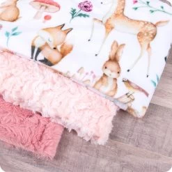 Lullaby Critter Grove Quilt KitFeaturing Cuddle By Shannon Fabrics -Fabric Sewing Store lullaby critter grove 4