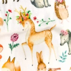 Lullaby Critter Grove Quilt KitFeaturing Cuddle By Shannon Fabrics -Fabric Sewing Store lullabycrittergrove cu3