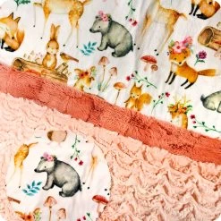Lullaby Critter Grove Quilt KitFeaturing Cuddle By Shannon Fabrics -Fabric Sewing Store lullabycrittergrove cu5