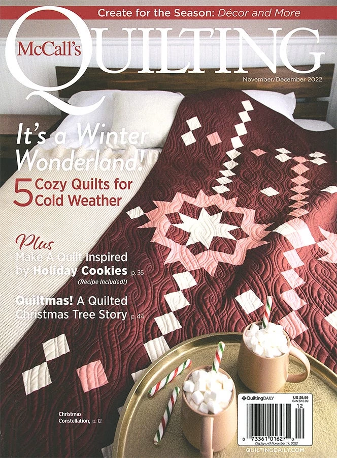 McCall's Quilting MagazineNovember December 2022 Issue 1 McCall's Quilting MagazineNovember December 2022 Issue
