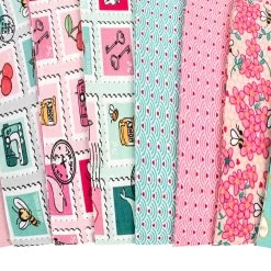 Mint For You Fat Quarter BundleMelissa Mortenson For Riley Blake Designs -Fabric Sewing Store mint for you cu2