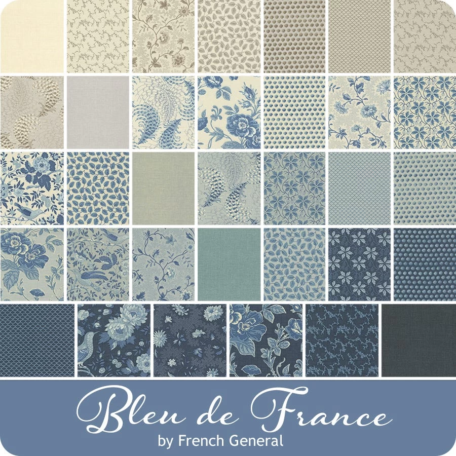 Bleu De France Jolly BarFrench General For Moda Fabrics 10 Bleu De France Jolly BarFrench General For Moda Fabrics - Image 10
