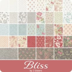Bliss Fat Eighth Bundle3 Sisters For Moda Fabrics -Fabric Sewing Store moda bliss ydg cs
