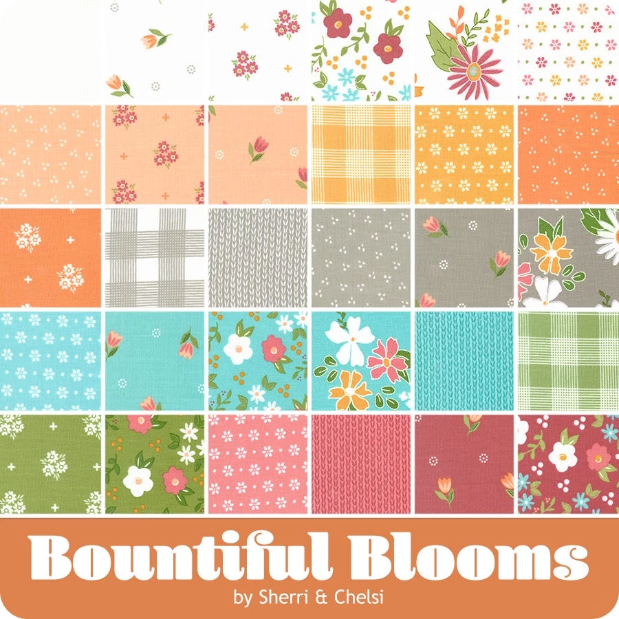 Bountiful Blooms Jelly RollSherri & Chelsi For Moda Fabrics 3 Bountiful Blooms Jelly RollSherri & Chelsi For Moda Fabrics - Image 3