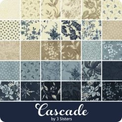 Cascade Fat Eighth Bundle3 Sisters For Moda Fabrics -Fabric Sewing Store moda cascade ydg cs 3