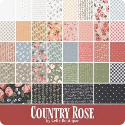 Country Rose Jolly BarLella Boutique For Moda Fabrics -Fabric Sewing Store moda countryrose ydg 900 9