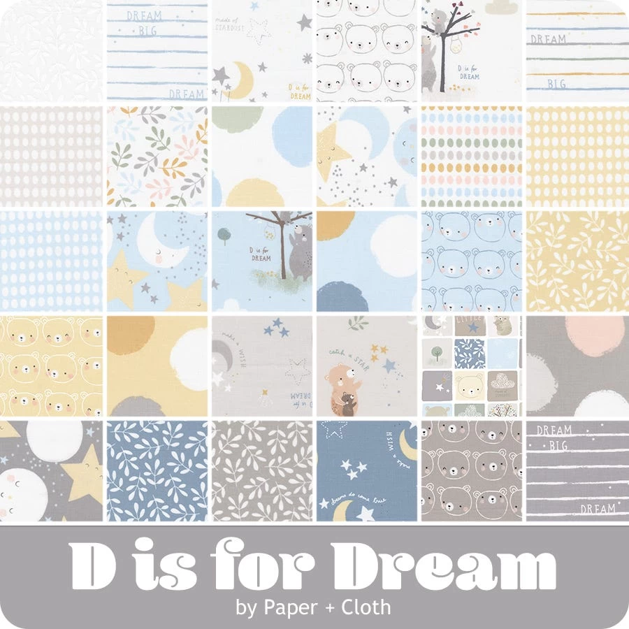 D Is For Dream Fat Eighth BundlePaper + Cloth For Moda Fabrics 8 D Is For Dream Fat Eighth BundlePaper + Cloth For Moda Fabrics - Image 8