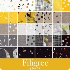 Filigree Jolly BarZen Chic For Moda Fabrics -Fabric Sewing Store moda filigree ydg cs 2 7