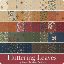 Fluttering Leaves Fat Eighth BundleKansas Troubles Quilters For Moda Fabrics 19 Fluttering Leaves Fat Eighth BundleKansas Troubles Quilters For Moda Fabrics -Fabric Sewing Store moda flutteringleaves ydg cs 3