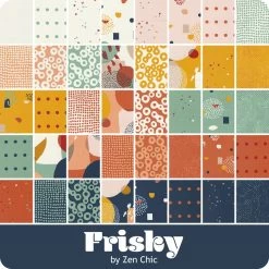 Frisky Fat Eighth BundleZen Chic For Moda Fabrics -Fabric Sewing Store moda frisky ydg 900