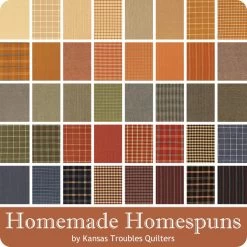 Homemade Homespuns Charm PackKansas Troubles Quilters For Moda Fabrics -Fabric Sewing Store moda homemadehomespuns ydg 900 2 new 4