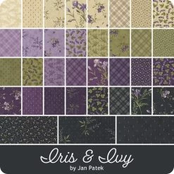 Iris & Ivy Fat Eighth BundleJan Patek For Moda Fabrics -Fabric Sewing Store moda irisandivy ydg 900