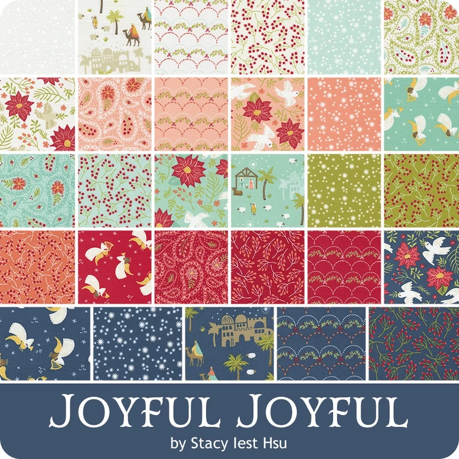 Joyful Joyful Fat Eighth BundleStacy Iest Hsu For Moda Fabrics 6 Joyful Joyful Fat Eighth BundleStacy Iest Hsu For Moda Fabrics - Image 6