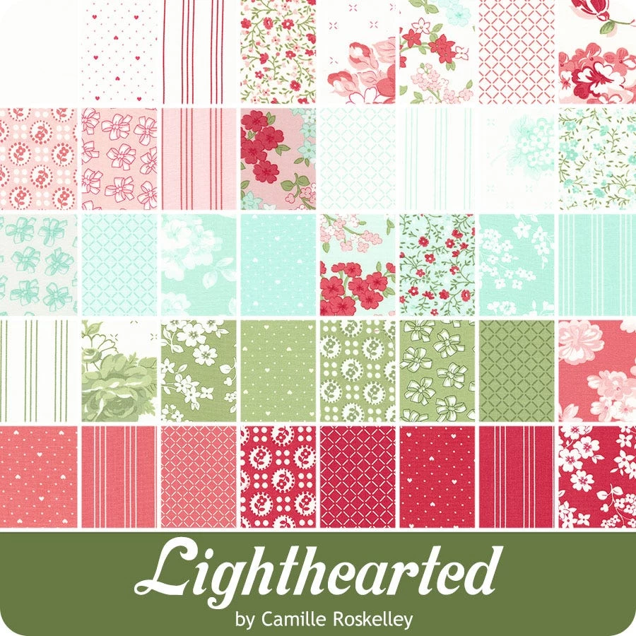 Lighthearted Fat Eighth BundleCamille Roskelley For Moda Fabrics 10 Lighthearted Fat Eighth BundleCamille Roskelley For Moda Fabrics - Image 10