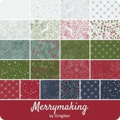 Merrymaking Fat Eighth BundleGingiber For Moda Fabrics -Fabric Sewing Store moda merrymaking precut 900