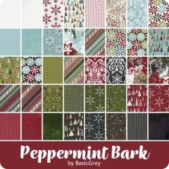 Peppermint Bark Fat Eighth BundleBasicGrey For Moda Fabrics 19 Peppermint Bark Fat Eighth BundleBasicGrey For Moda Fabrics -Fabric Sewing Store moda peppermintbark ydg 900