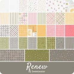 Renew Fat Eighth BundleSweetwater For Moda Fabrics 17 Renew Fat Eighth BundleSweetwater For Moda Fabrics -Fabric Sewing Store moda renew ydg 900