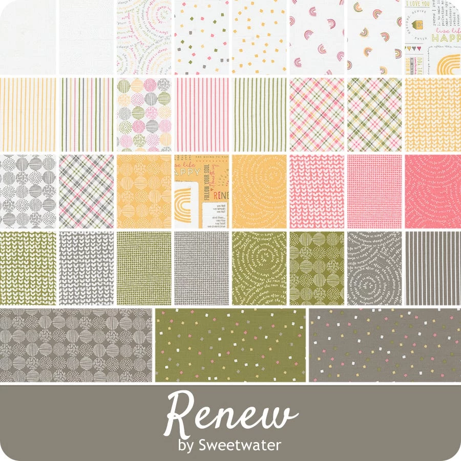 Renew Fat Eighth BundleSweetwater For Moda Fabrics 9 Renew Fat Eighth BundleSweetwater For Moda Fabrics - Image 9
