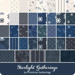 Starlight Gatherings Jolly BarPrimitive Gatherings For Moda Fabrics 19 Starlight Gatherings Jolly BarPrimitive Gatherings For Moda Fabrics -Fabric Sewing Store moda starlight gatherings ydg 900 new 18