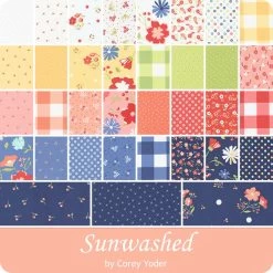 Sunwashed Honey BunCorey Yoder For Moda Fabrics -Fabric Sewing Store moda sunwashed ydg cs 1
