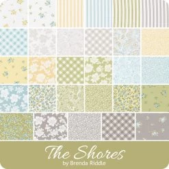 The Shores Fat Eighth BundleBrenda Riddle For Moda Fabrics 15 The Shores Fat Eighth BundleBrenda Riddle For Moda Fabrics -Fabric Sewing Store moda theshores ydg cs