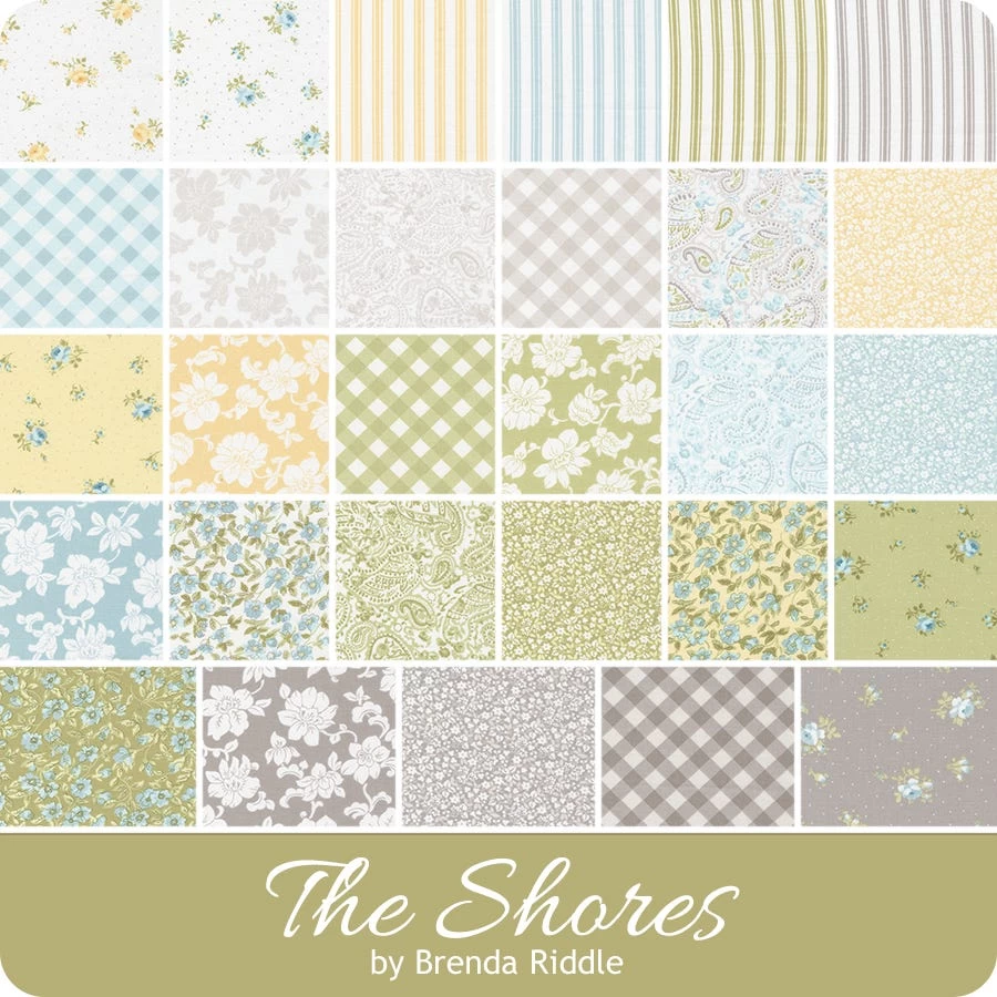 The Shores Fat Eighth BundleBrenda Riddle For Moda Fabrics 8 The Shores Fat Eighth BundleBrenda Riddle For Moda Fabrics - Image 8