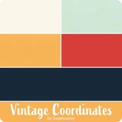 Vintage Coordinates Half Yard BundleSweetwater For Moda Fabrics -Fabric Sewing Store moda vintage coodr cs