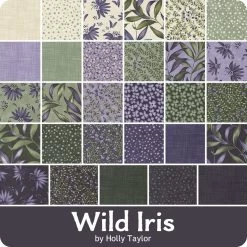 Wild Iris Fat Eighth BundleHolly Taylor For Moda Fabrics -Fabric Sewing Store moda wild iris precut 900
