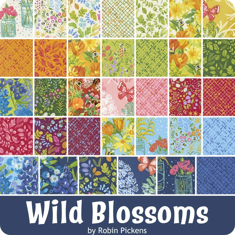 Wild Blossoms Layer CakeRobin Pickens For Moda Fabrics 9 Wild Blossoms Layer CakeRobin Pickens For Moda Fabrics - Image 9