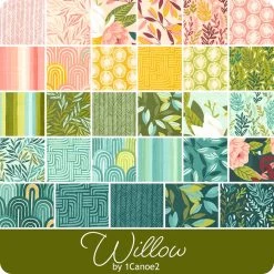 Willow Jelly RollOne Canoe Two For Moda Fabrics -Fabric Sewing Store moda willow ydg cs 3