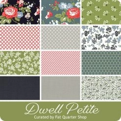 Dwell Petite Fat Quarter BundleCurated By Fat Quarter Shop -Fabric Sewing Store moda 0123 bundle 900
