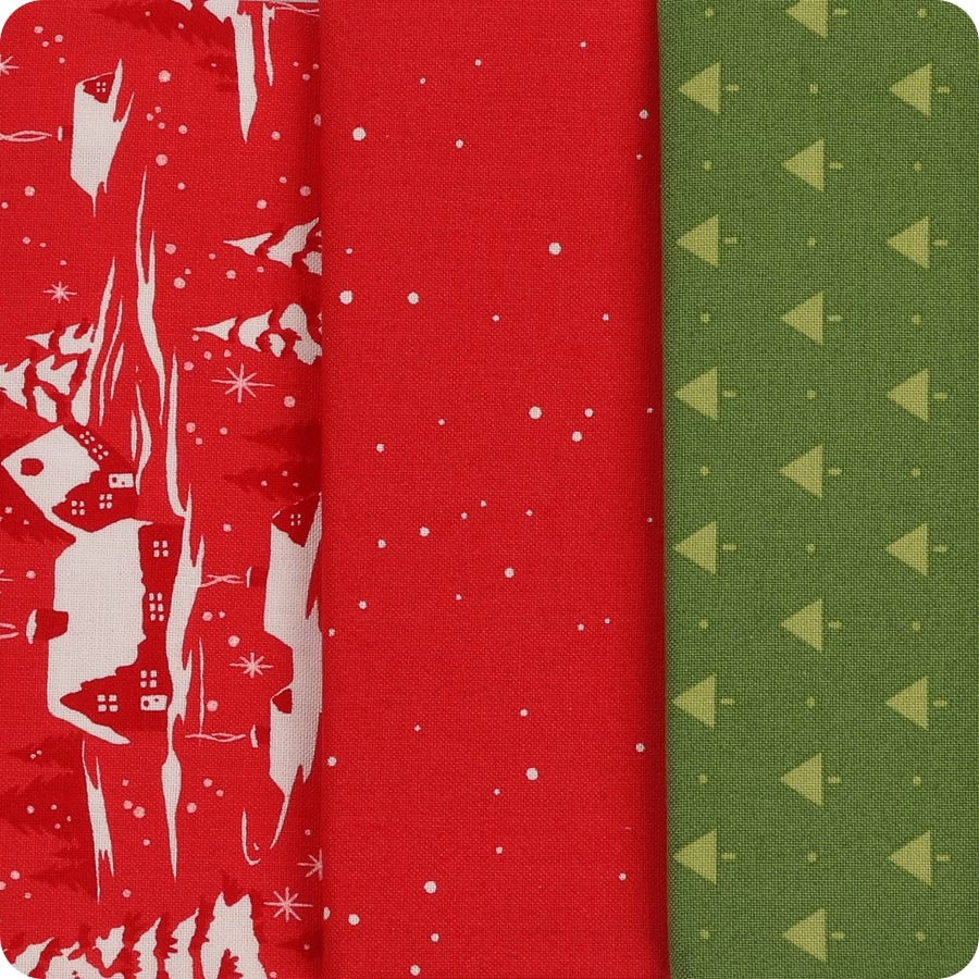 Merry Little Christmas Petite Fat Quarter BundleCurated By Fat Quarter Shop 3 Merry Little Christmas Petite Fat Quarter BundleCurated By Fat Quarter Shop - Image 3