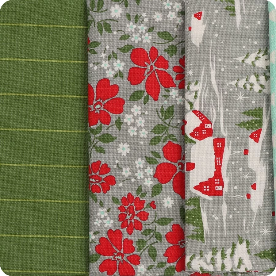 Merry Little Christmas Petite Fat Quarter BundleCurated By Fat Quarter Shop 4 Merry Little Christmas Petite Fat Quarter BundleCurated By Fat Quarter Shop - Image 4