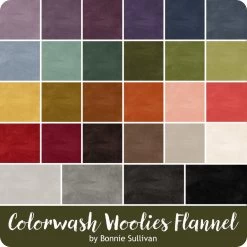 2023 Color Wash Woolies Flannel 2.5" StripsBonnie Sullivan Maywood Studio