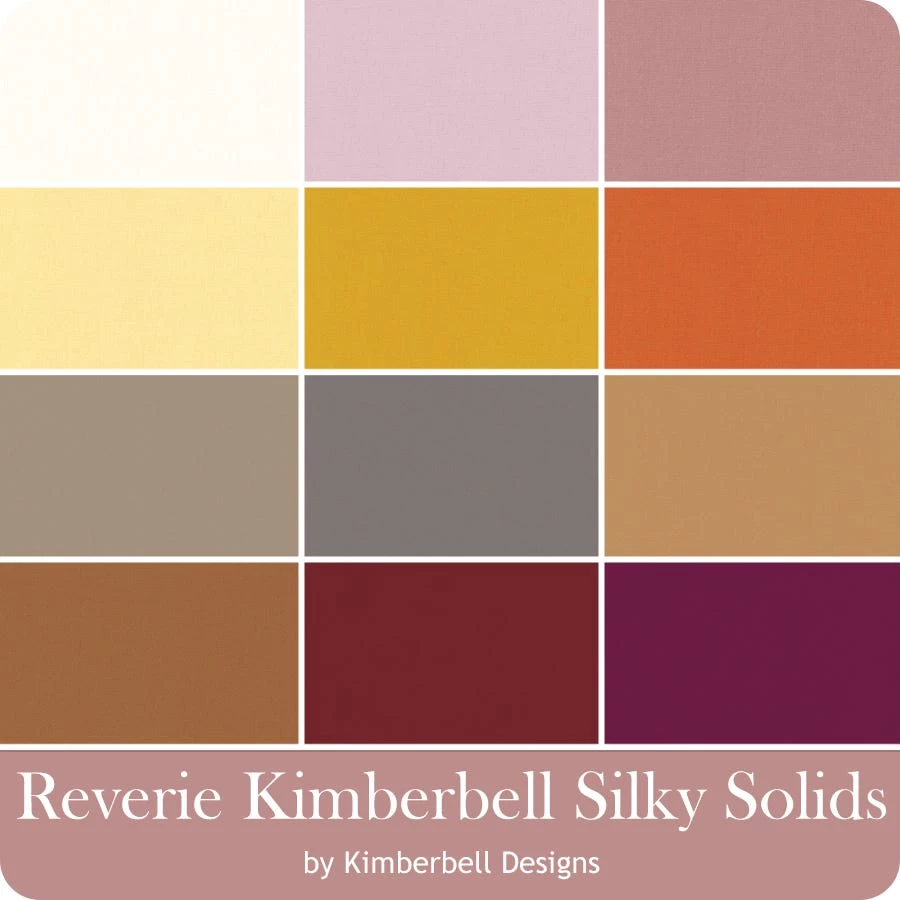 Reverie Kimberbell Silky Solids Fat Quarter BundleKimberbell Designs For Maywood Studio 5 Reverie Kimberbell Silky Solids Fat Quarter BundleKimberbell Designs For Maywood Studio - Image 5
