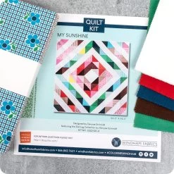 My Sunshine Quilt KitFeaturing Darling By Denyse Schmidt 12 My Sunshine Quilt KitFeaturing Darling By Denyse Schmidt -Fabric Sewing Store my sunshine qk 1