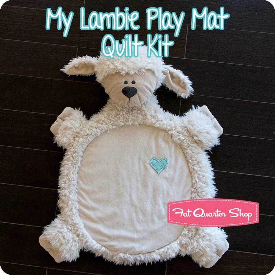 My Lambie Ivory Soft Cuddle Play Mat KitFeaturing Cuddle Fabric By Shannon Fabrics 1 My Lambie Ivory Soft Cuddle Play Mat KitFeaturing Cuddle Fabric By Shannon Fabrics