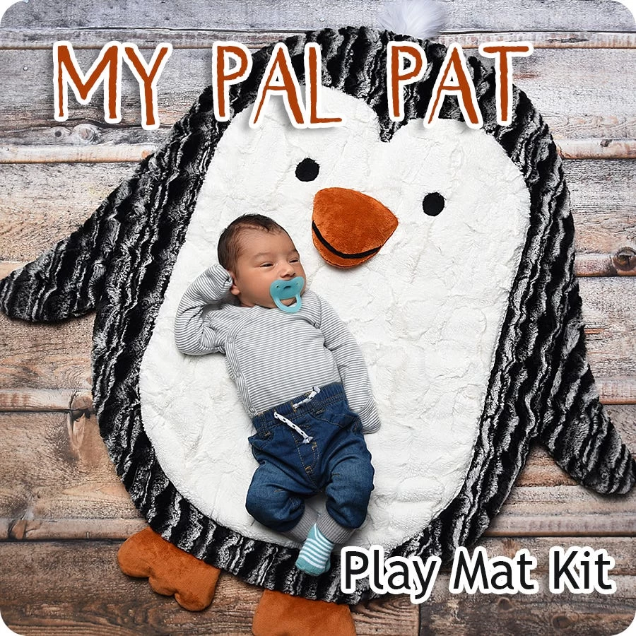 My Pal Pat Play Mat KitFeaturing Cuddle Fabric By Shannon Fabrics 1 My Pal Pat Play Mat KitFeaturing Cuddle Fabric By Shannon Fabrics