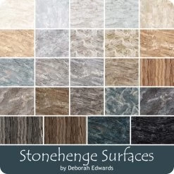 Stonehenge Surfaces Half Yard BundleDeborah Edwards For Northcott Fabrics -Fabric Sewing Store nc stonehengesurfaces ydg cs 1 1