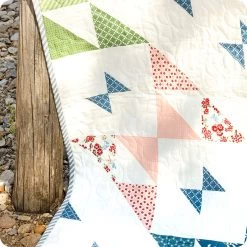 Painted Ladies Quilt KitFeaturing Dwell By Camille Roskelley -Fabric Sewing Store paintedladies cu5