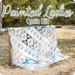 Painted Ladies Quilt KitFeaturing Dwell By Camille Roskelley